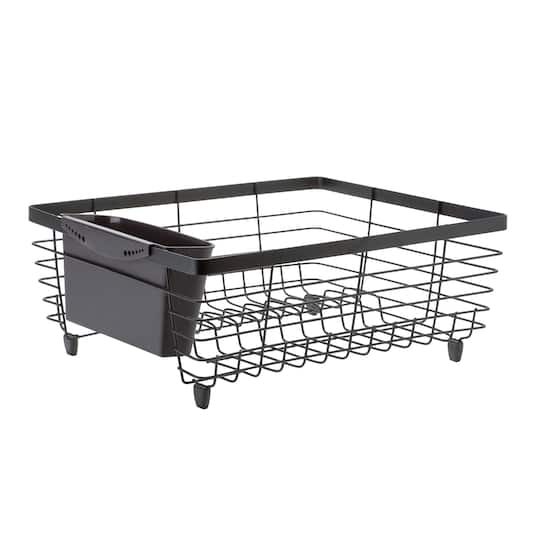 Kitchen Details Bronze Flat Wire Dish Rack